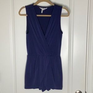 BCBGeneration XS Blue Romper
